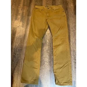 Mens sz 32 free world messenger skinny khaki pants